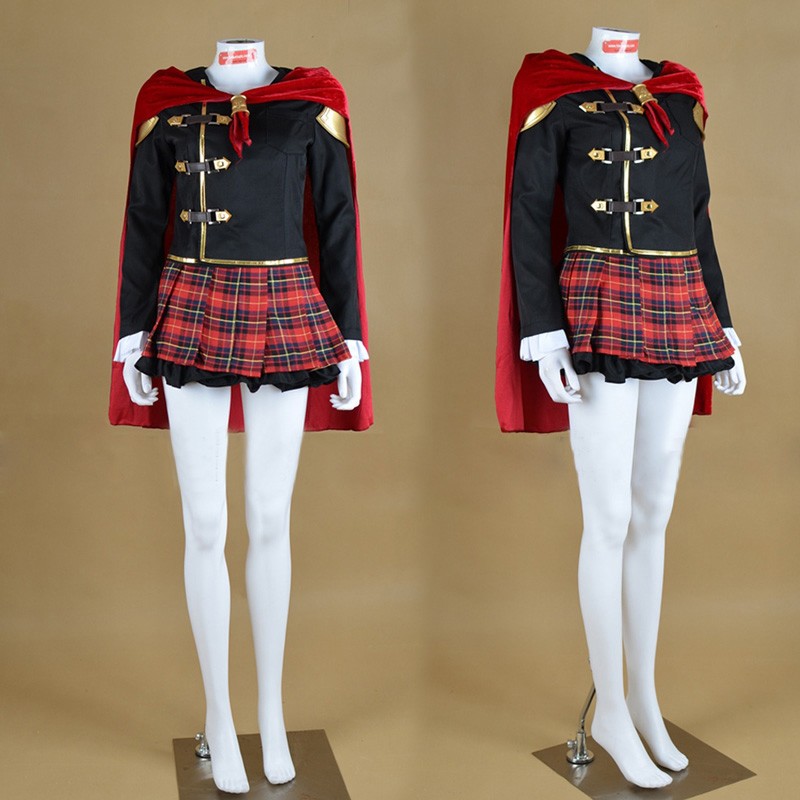 Final Fantasy ファイナルファンタジー零式 レム・トキミヤ コスチューム コスプレ衣装