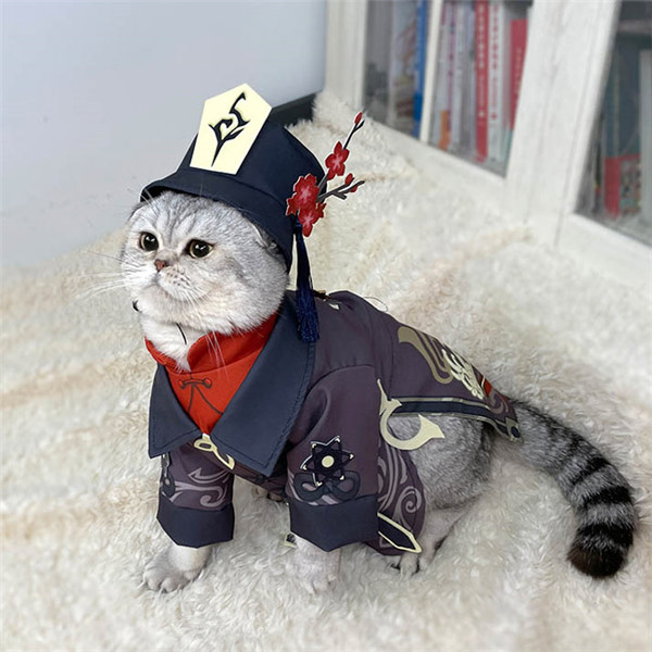 原神 げんしん 胡桃 ゲーム フータオ ペット服 ペット用品 犬服 猫服 小型犬用 かわいい ハロウィン