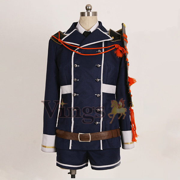 薬研藤四郎 コスプレ衣装 刀剣乱舞ONLINE風 どらんぶ 薬研藤四郎 コスプレウィッグ かつら コスプレ靴 コスプレ刀 コスプレ道具追加可