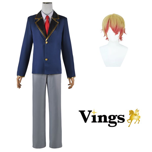 【推しの子】星野アクア 星野愛久愛海 制服 アクア コスプレ衣装 おしのこ 衣装 イベント ウィッグ 靴 選択可能