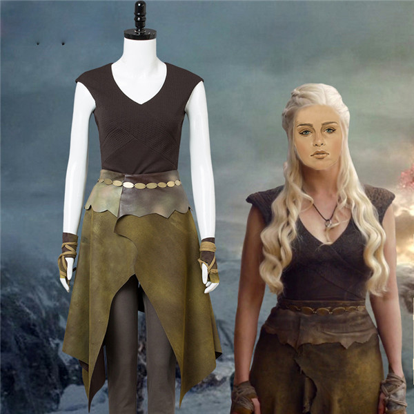 アサシン ゲーム・オブ・スローンズ6  フルセット  Game of Thrones  Daenerys Targaryen風衣装