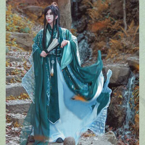 天官賜福 戚容  風師 男相フルセット  コスプレ衣装  女の子