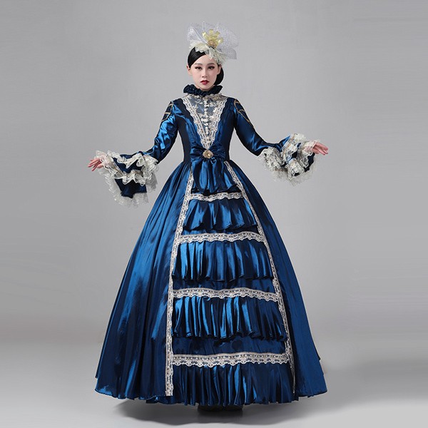 ロココ 貴族ドレス中世 貴婦人ドレス ステージ 衣装 中世ドレス お姫様ドレス ヨーロッパ 貴族 王族服 ジュリエット カラードレス