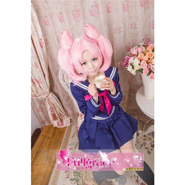 ちびうさ コスプレ衣装 美少女戦士セーラームーン ちびうさ 制服風 コスプレ衣装 日常可 コスプレ衣装
