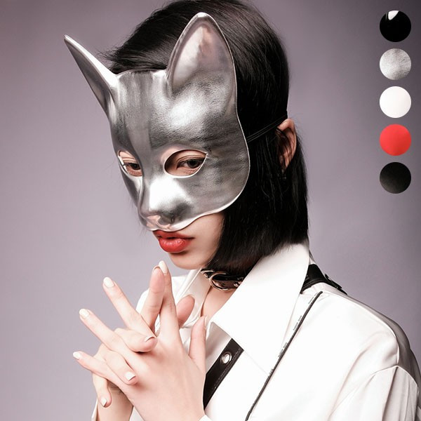 猫 仮面 ハロウィン マスク ネコ 仮装 カッコイイ cos コスチューム