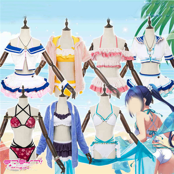 LoveLive ラブライブ！ 全員 水着 ビキニ