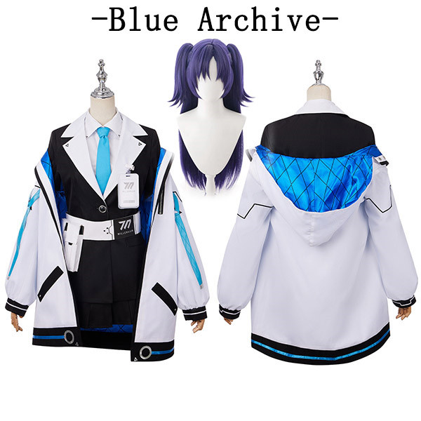 ブルーアーカイブ -Blue Archive-  早瀬 ユウカ コスプレ衣装 イベント ゲーム ウィッグ 追加可