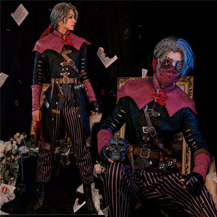 Identity V 第五人格 納棺師 エクソシスト コスプレ衣装 イソップ 祓魔師 仮装 衣装 靴 ウィッグ追加可 コスチューム