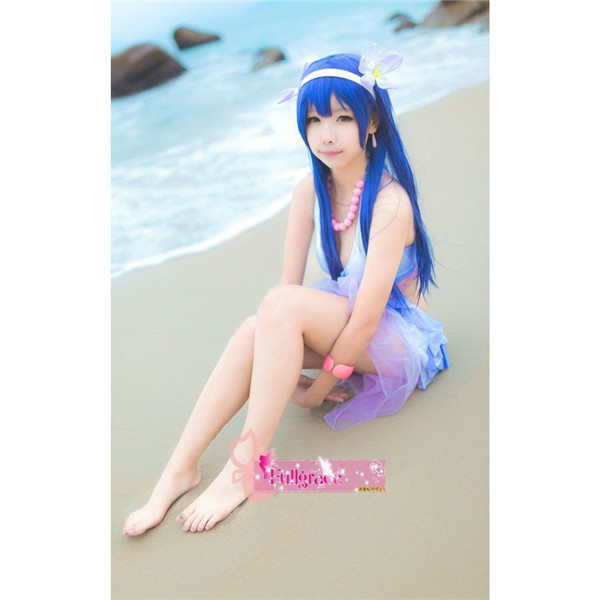ラブライブ  園田海未 水着