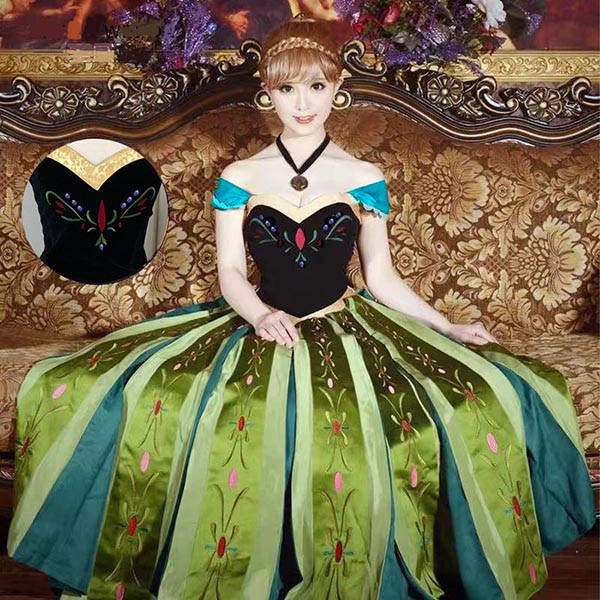 ディズニー アナと雪の女王 アナ 戴冠式