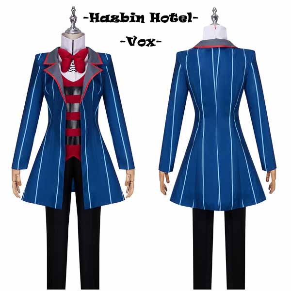 Hazbin Hotel ハズビン・ホテル Vox コスプレ衣装