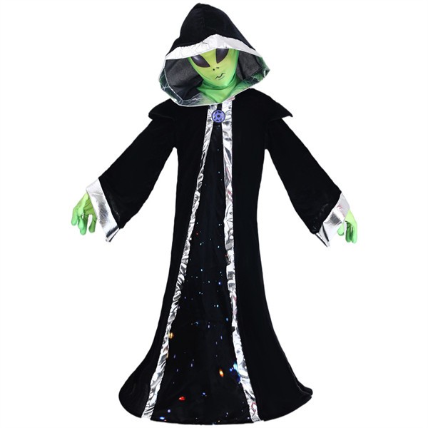 ハロウィン衣装 子供 宇宙服 宇宙飛行士 宇宙人 キッズ コスチューム衣装 コスプレ ハロウィン Halloween 3点セット 仮装 男の子 女の子 コスチューム 発表会 学園祭 文化祭