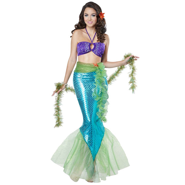 ディズニー 大人レディース ハロウィン 人魚姫 ハロウィン衣装 かっこいい 可愛い セクシー キュート パーティー 仮装 ハロウィン 仮装 コスチューム レディース 仮装 大人用eb768f0f0x0