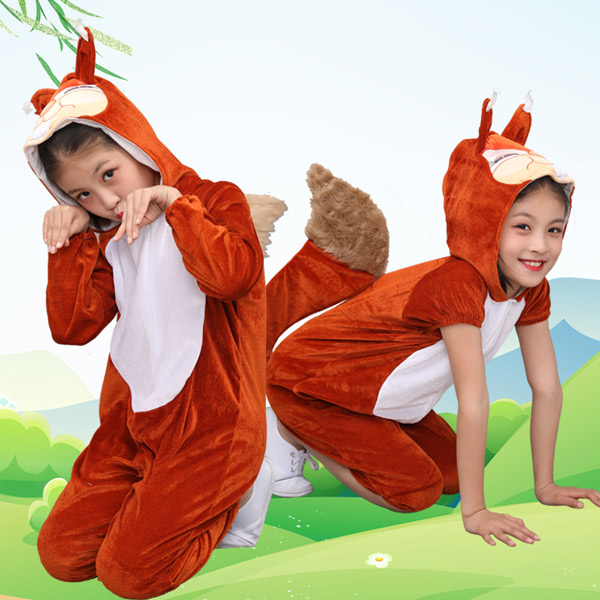 着る毛布 リスちゃん 着ぐるみ パジャマ 子供用 ベビー オールインワン ルームウェア キッズ 演出服 可愛い 仮装 衣装 クリスマス プレゼント