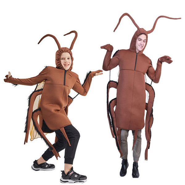 ハロウィン衣装 大人 キッズ 着ぐるみ パーティー 昆虫ゲーム コスプレ ゴキブリセット 余興 クリスマス