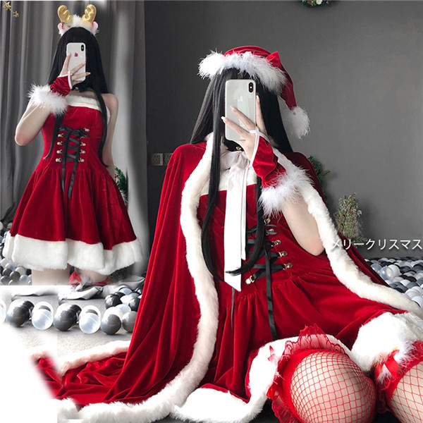 サンタコスプレ レディース かわいい ワンピース