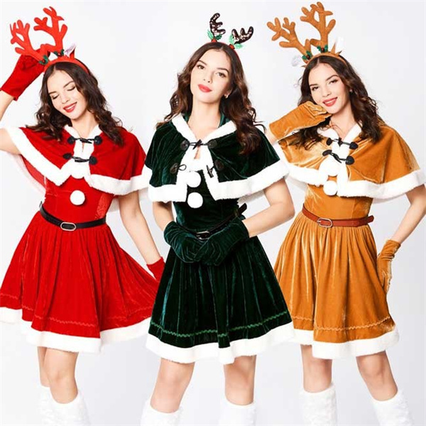 クリスマス 衣装 かわいい ヘラジカ服 レデイース 大人 プリンセス スカート セクシー クリスマス