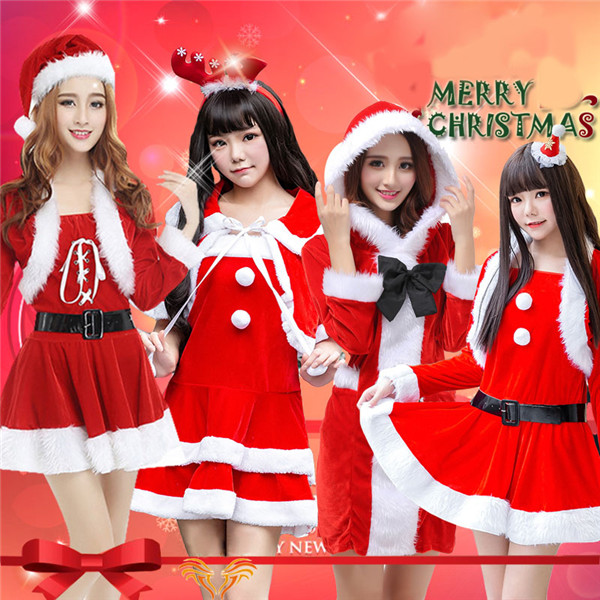 サンタ コスプレ クリスマス  セクシー xmas ワンピース サンタ服