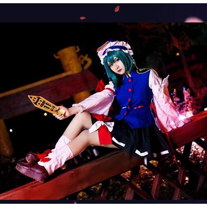 東方Project四季映姫 ヤマザナドゥ コスプレ衣装 アレンジ例大祭 コスチューム   演出服 二次会 cosplay イベント
