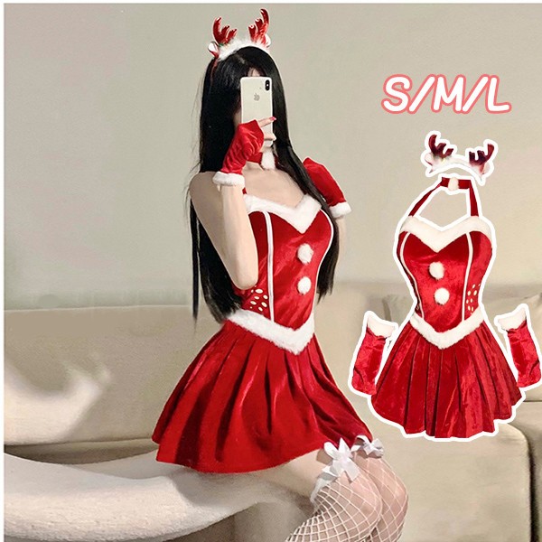 超セクシー 制服 萌え 誘惑 コスプレ衣装 サンタクロース クリスマス コスチューム コスプレ かわいい サンタ衣装 セクシー レディース パーティー衣装 イベント プレゼント 女性用 情趣下着