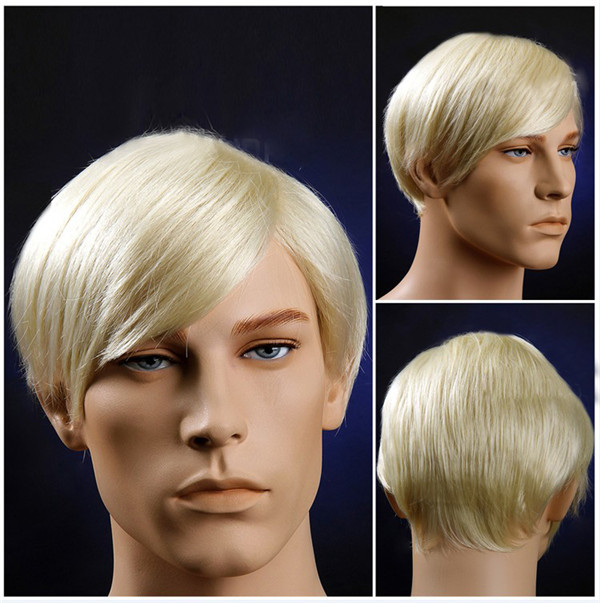 フルウィッグ ウィッグ ヨーロッパ 男性用かつら 金 コスプレウィッグ 貴族 王族 宮廷 新劇演出 現代劇演出 耐熱 ウィッグ メンズウイッグ クリスマス dp206c0c0m2