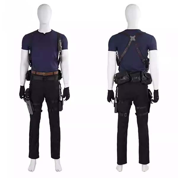 BIOHAZARD RE：4 　Resident Evil RE：4  バイオハザード LEON レオン Leon S. Kennedy レオン・S・ケネディ コスプレ衣装 イベント ゲーム