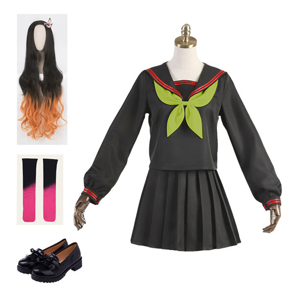 鬼滅の刃 きめつ学園 竈門禰豆子 セーラー服