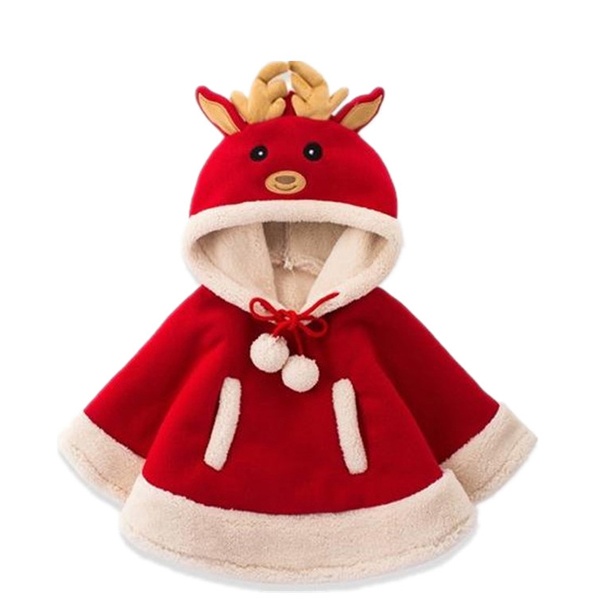 クリスマスジャケット あったかい 秋 冬 プレゼント コート鹿 Merry Christmas 子供服